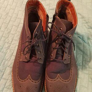 Mens Ferro Aldo Mens Boots Sz.13 Denim Blue